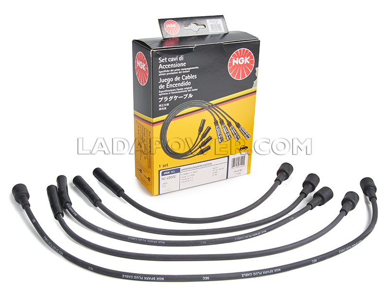 Lada Niva / 2101-2107 With Carburetor NGK Ignition Leads Cable Set