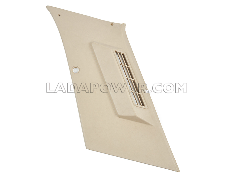 Lada 2105, 2107 Rear Right Pillar Insulation Cover White With Stiff Roof
