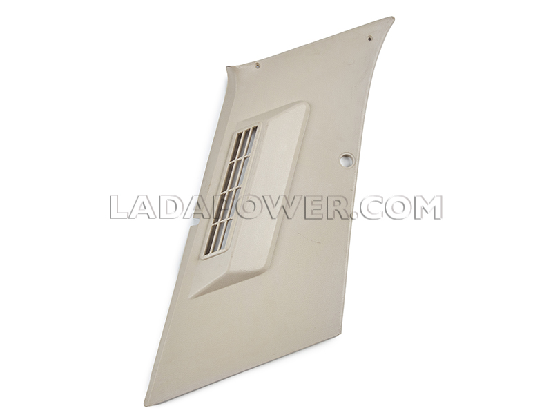 Lada 2105, 2107 Rear Left Pillar Insulation Cover White With Stiff Roof