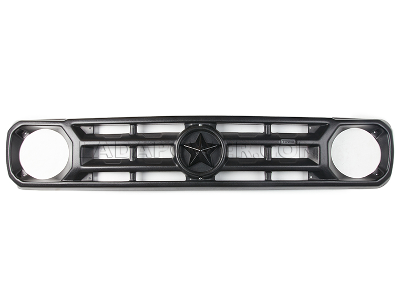Lada Niva Torbik Radiator Grille Tuning with Black Star Emblem