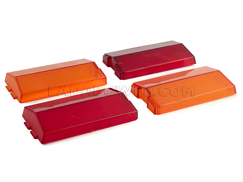 Lada 2101 Taillight Cover Set 4pcs (Aftermarket)