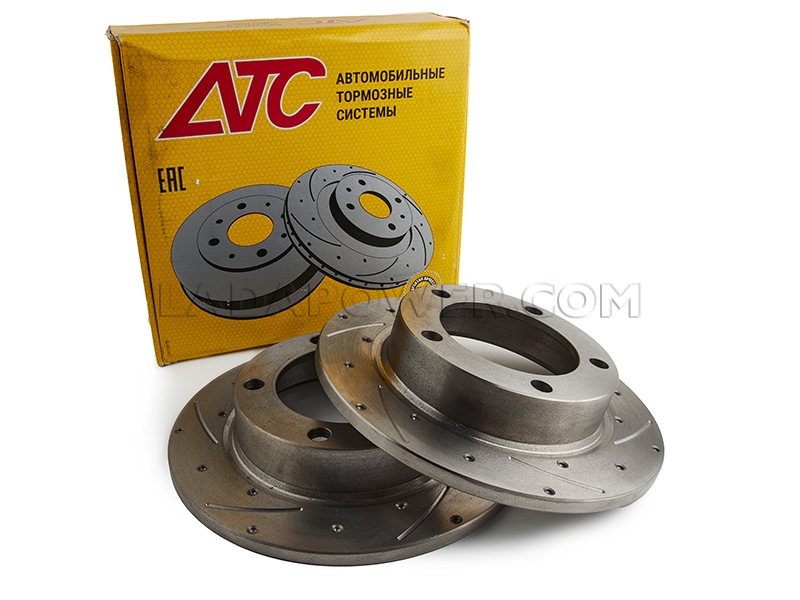 Lada Niva 1976-2015 Tuning Brake Disc Set Drilled And Slotted