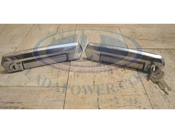 Lada Niva Door Exterior Handle LH + RH + Keys