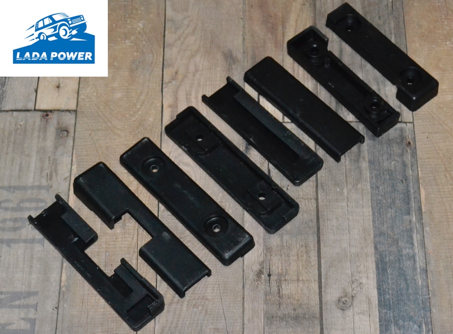 Lada Niva 21213 21214 Mudflap Mud Flap Splash Guard Mounting Set 