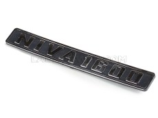 Lada Niva 1600 Rear Badge Plastic