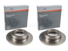 Lada Niva 1976-2015 Front Brake Disc Set