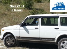 Lada Niva Window Wind Deflector Kit 2131  5 Doors