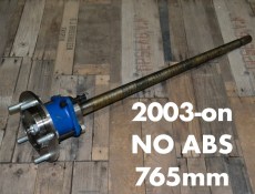 Lada Niva 2003-On Without ABS Unloaded Rear Axle Shaft 765mm