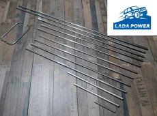 Lada 2106 Door Body Fender Chrome Trim Molding Kit