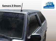 Lada Samara 3 Doors Window Wind Deflector Kit