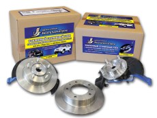Lada Niva 1600 1700 Knuckle Stub Axles With Reinforced Double Bearing And Brake Disc 22 teeth  - Outer Disc