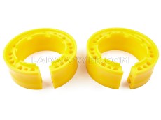 Lada 2101-2107 / Niva Rear Coil Spring Spacer Buffer  Kit Polyurethane Yellow CS20