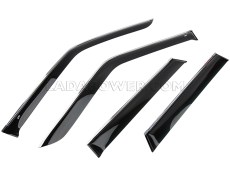 Lada Samara 2109 Window Wind Deflector Kit With a Chrome Stripe Cobra Tuning