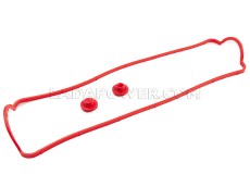 Lada Samara Valve Cover Gasket With Bushes For Engine With 8 Valves Silicone Red