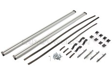 Lada Niva Rails Roof Rack With Fasteners Grey