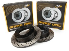 Lada Niva 2016-On Tuning Brake Disc Set Drilled And Slotted