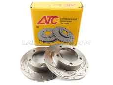 Lada Niva 1976-2015 Tuning Brake Disc Set Drilled And More Slotted