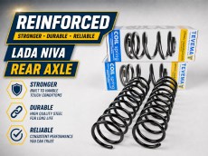 Lada Niva Rear Coil Springs Kit Reinforced Tevema Poland